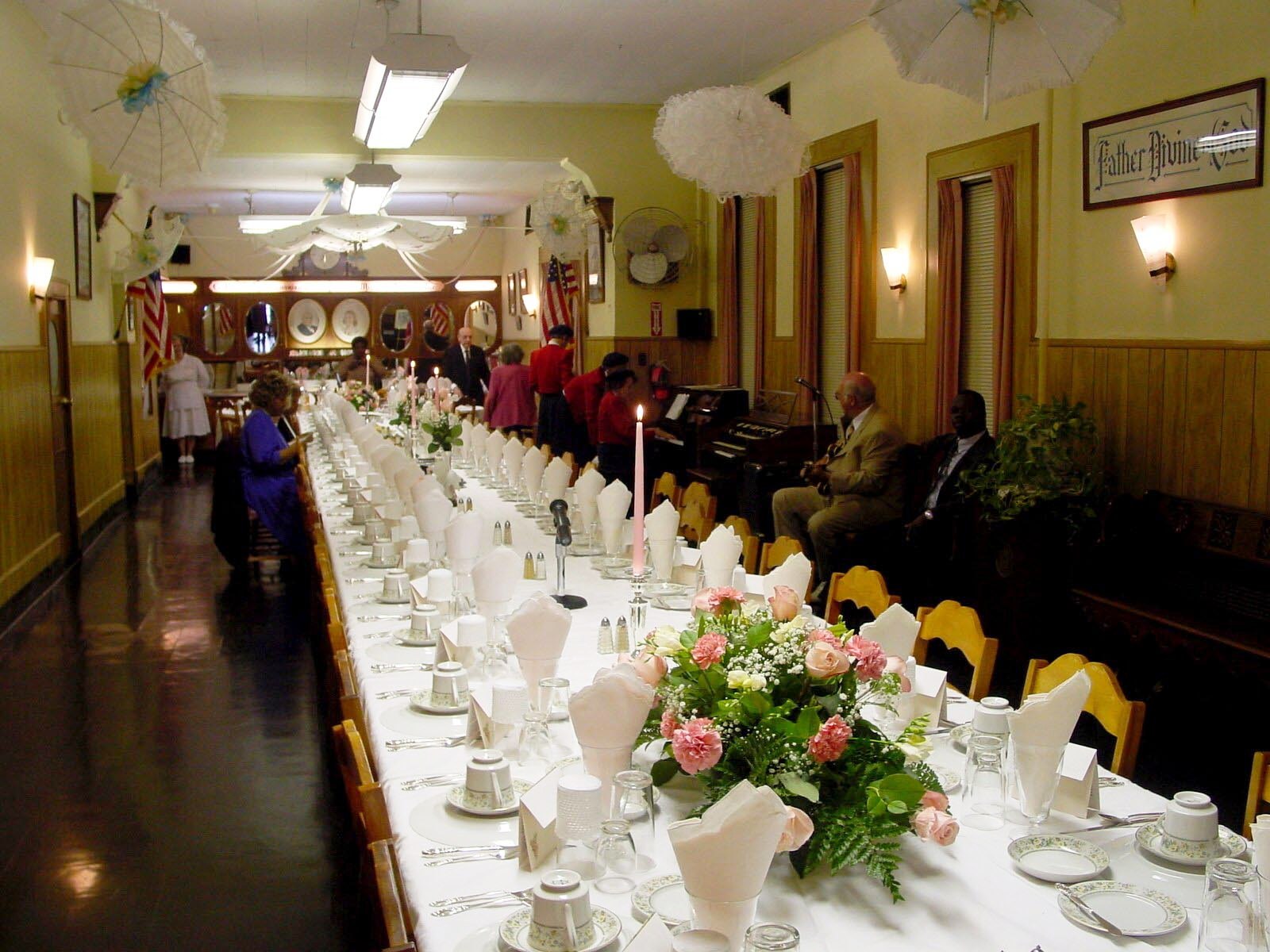 The Banquet Table at Circle Mission Church Philadelphia
