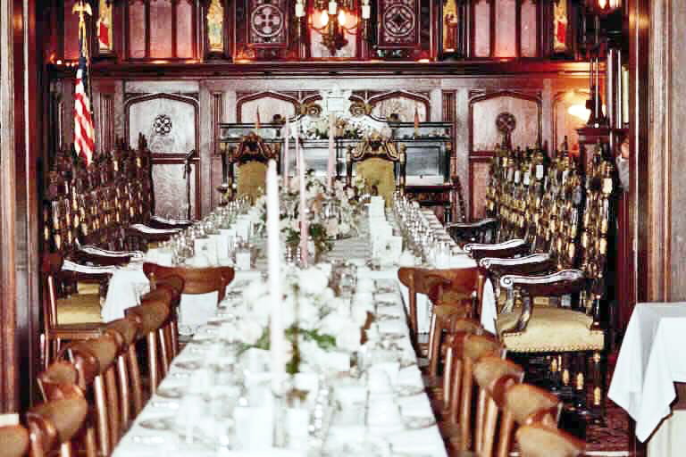 the Chapel Dining Hall of the Woodmont Estate, The Mount of The House of The Lord, Lower Merion, Montgomery County, PA.