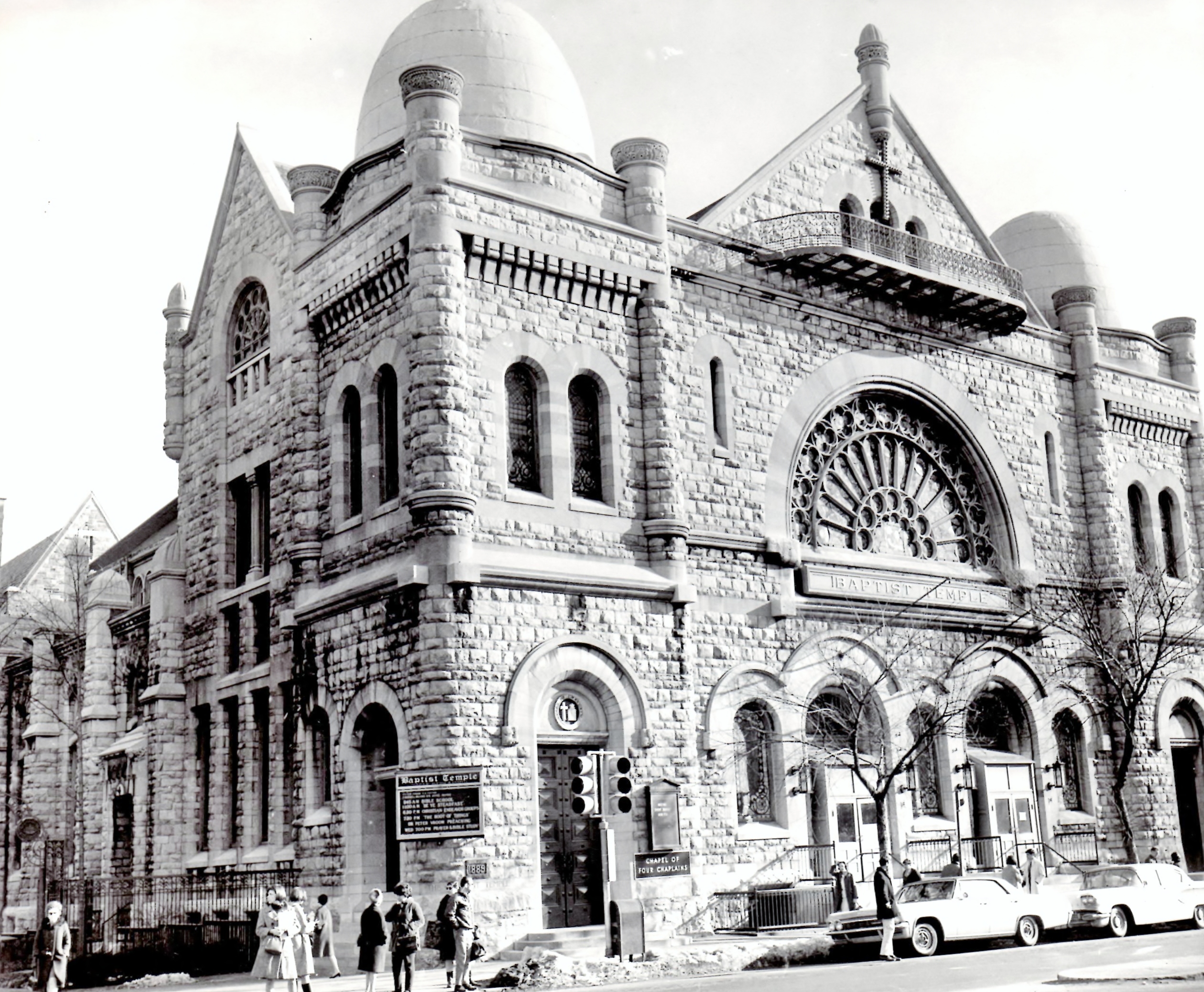 The Chapel of the Four Chaplains on North Broad Street in Philadelphia, Pennsylvania. 