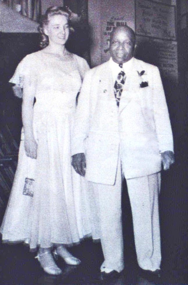 FATHER and MOTHER DIVINE at The Circle Mission Church, Philadelphia, PA.