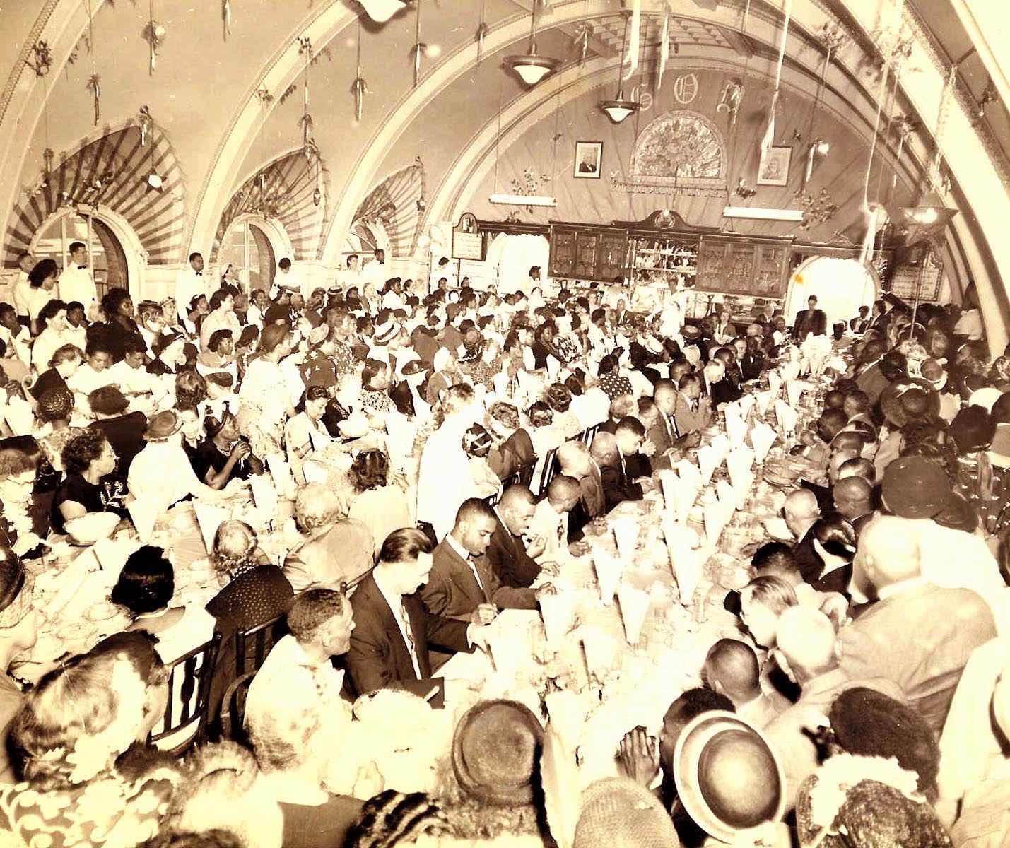 The Feast at The Divine Lorraine Hotel, Holy Communion Hall.