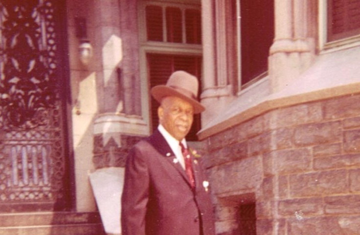 Photo of Rev. Major J. Divine at the Mount of the House of the Lord