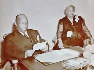  picture of FATHER and MOTHER (Penninah) DIVINE