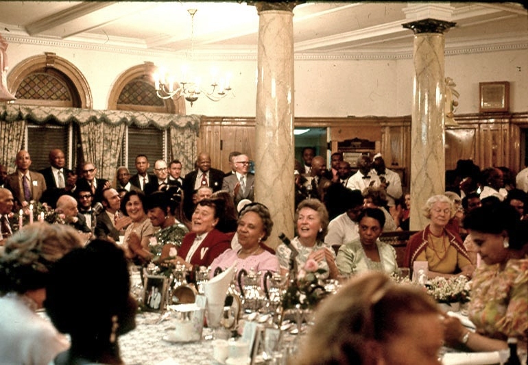 An Abundant Banquet Table, Divine Fairmont Hotel, Jersey City, N.J.