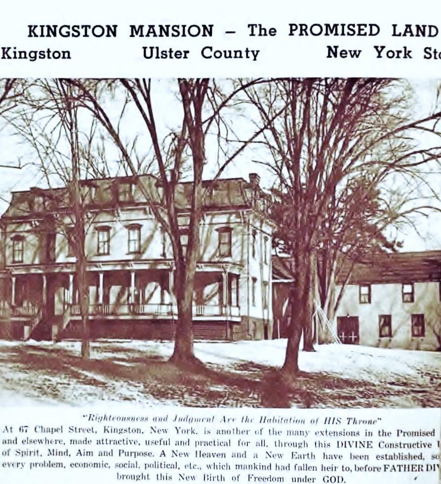 67 Chapel St., Kingston, N. Y., The Promised Land N.Y.