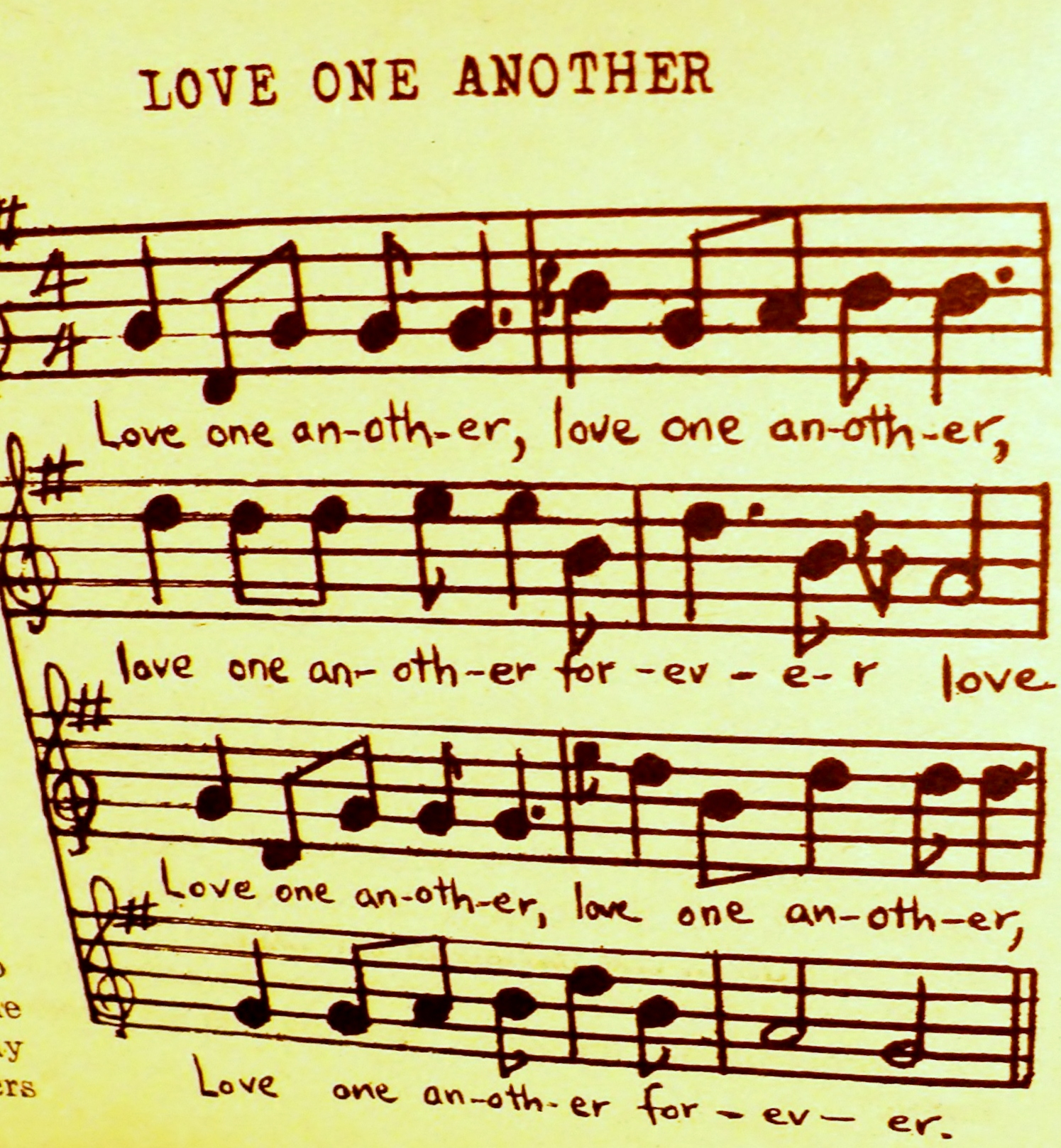 Love One Another - photo.