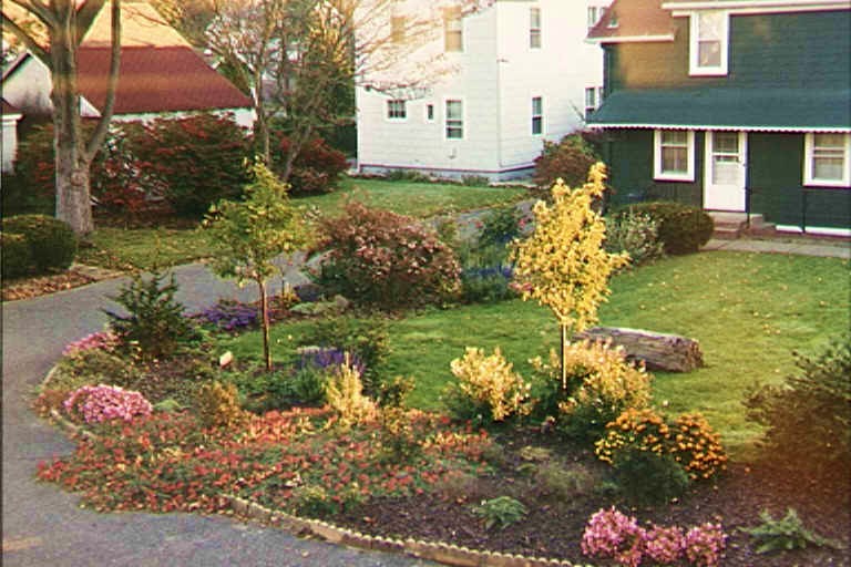 Rear Garden, Sayville, Long Island, N. Y.