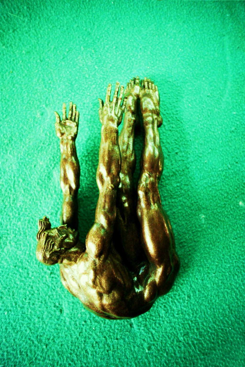 One of the Figurines on The Great Bronz Door of The Shrine to Life atThe Mount of the House of the Lord.