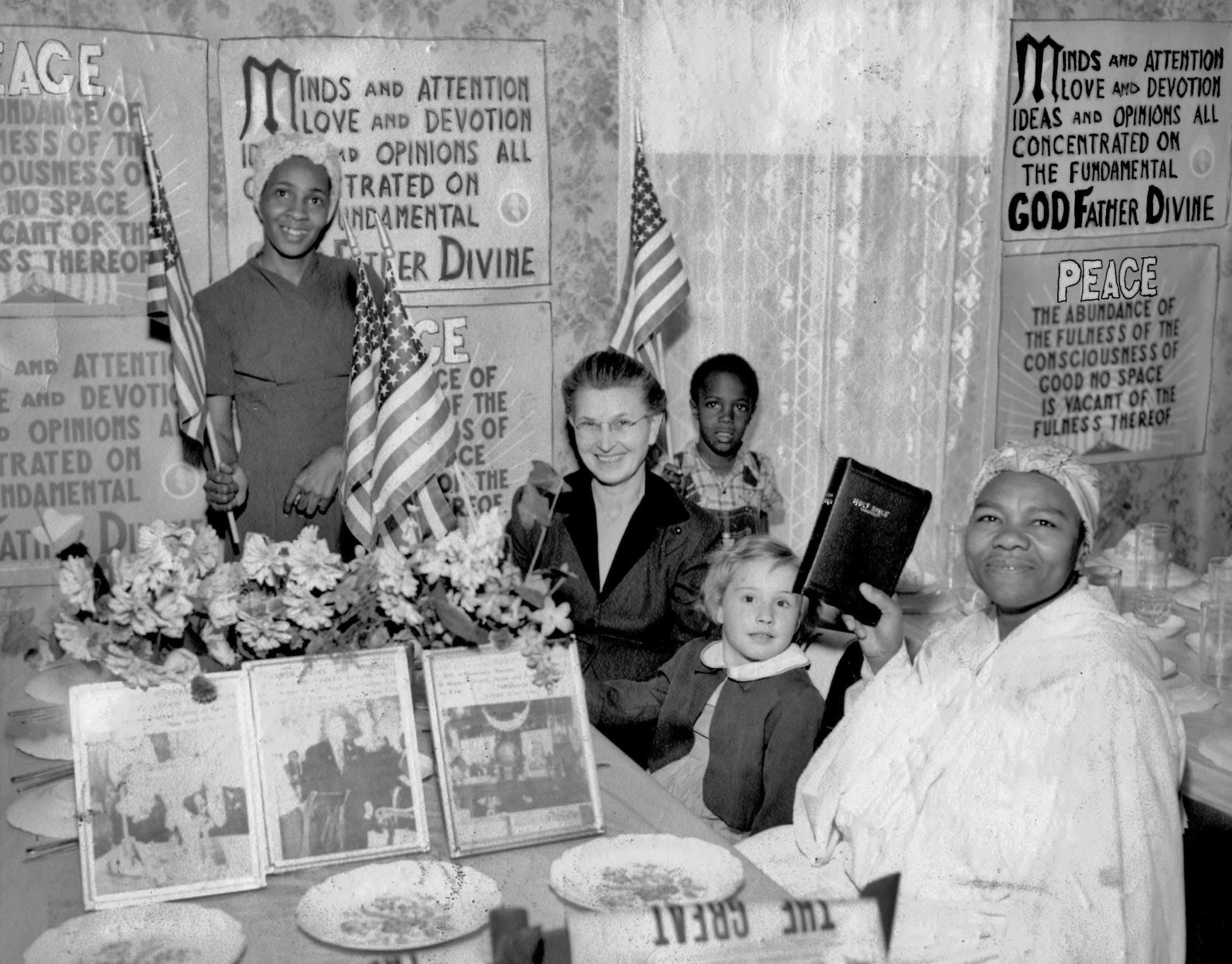 FATHER DIVINE Peace Mission, 411 Park Street, Pulaski, Tennessee, 1953 photo