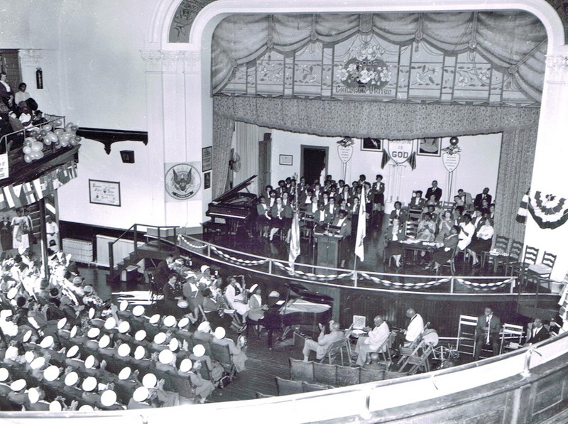 The Auditorium of The Unity Mission Church, Philadelphia, PA.